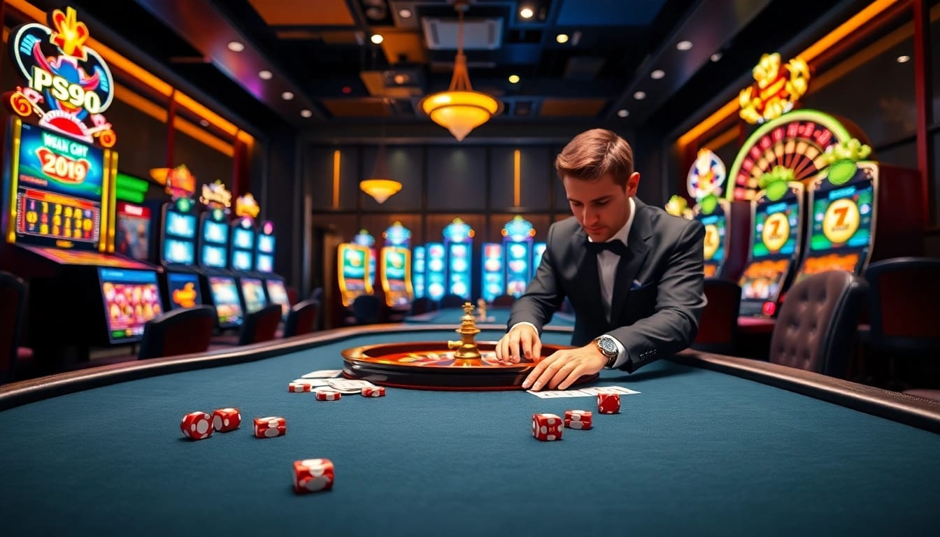 Experience thrilling action at PS99 COM with vibrant casino tables and exciting games.