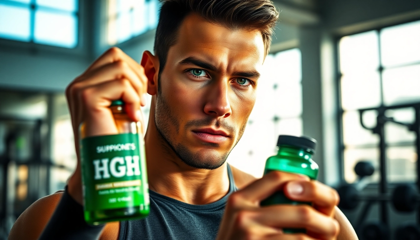 HGH kaufen für Fitness und Muskelaufbau in einem modernen Gym