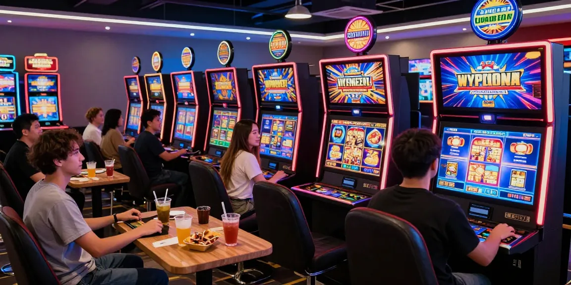 Permainan Slot gacor yang menarik di kasino online dengan suasana ceria dan komunitas penggemar.