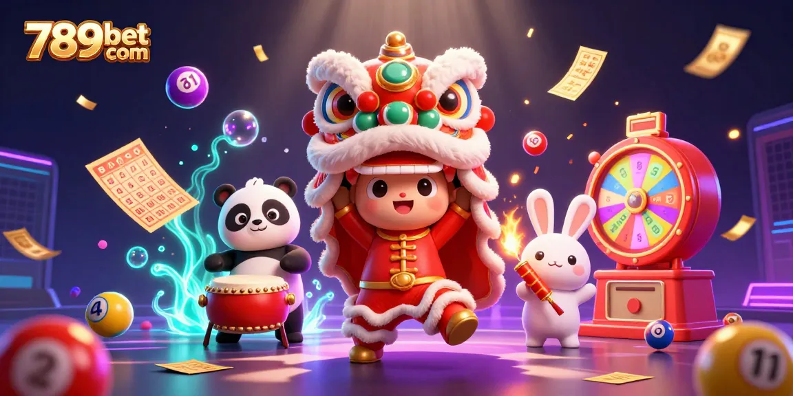 Experience the thrill of gaming with 789bet com featuring vibrant characters and lottery elements.