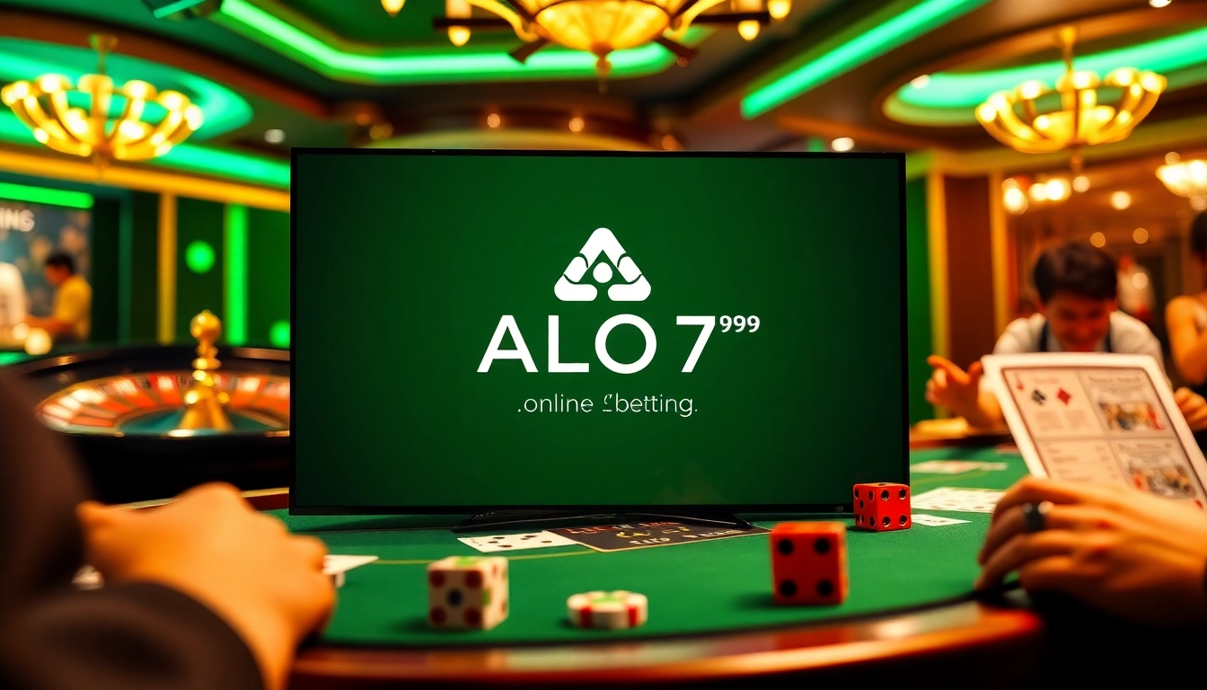 Experience thrilling betting action at ALO 789 trang chủ with vibrant casino visuals.