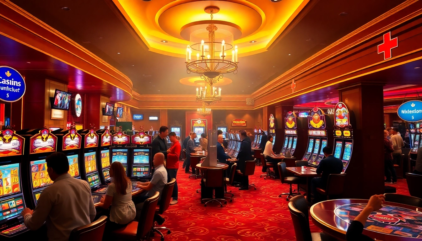 Experience thrilling entertainment at a casino online schweiz with vibrant games and exciting players.