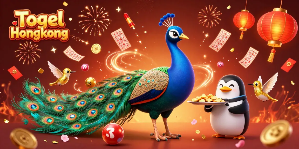 Play Togel Hongkong with exciting live draws featuring colorful lottery elements and festive characters.