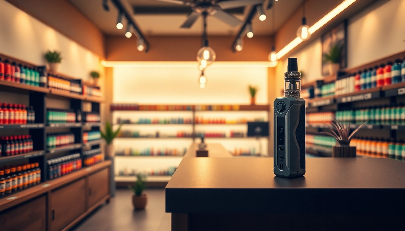 Al Fakher 30K Hypermax highlights a vaporizer display in einem modernen Vape Store.