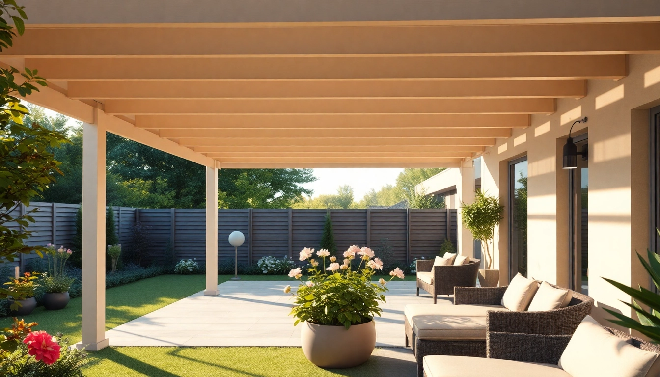 Genießen Sie Ihre Terrasse mit einer beeindruckenden Terrassenüberdachung mit Markise, die Stil und Komfort vereint.