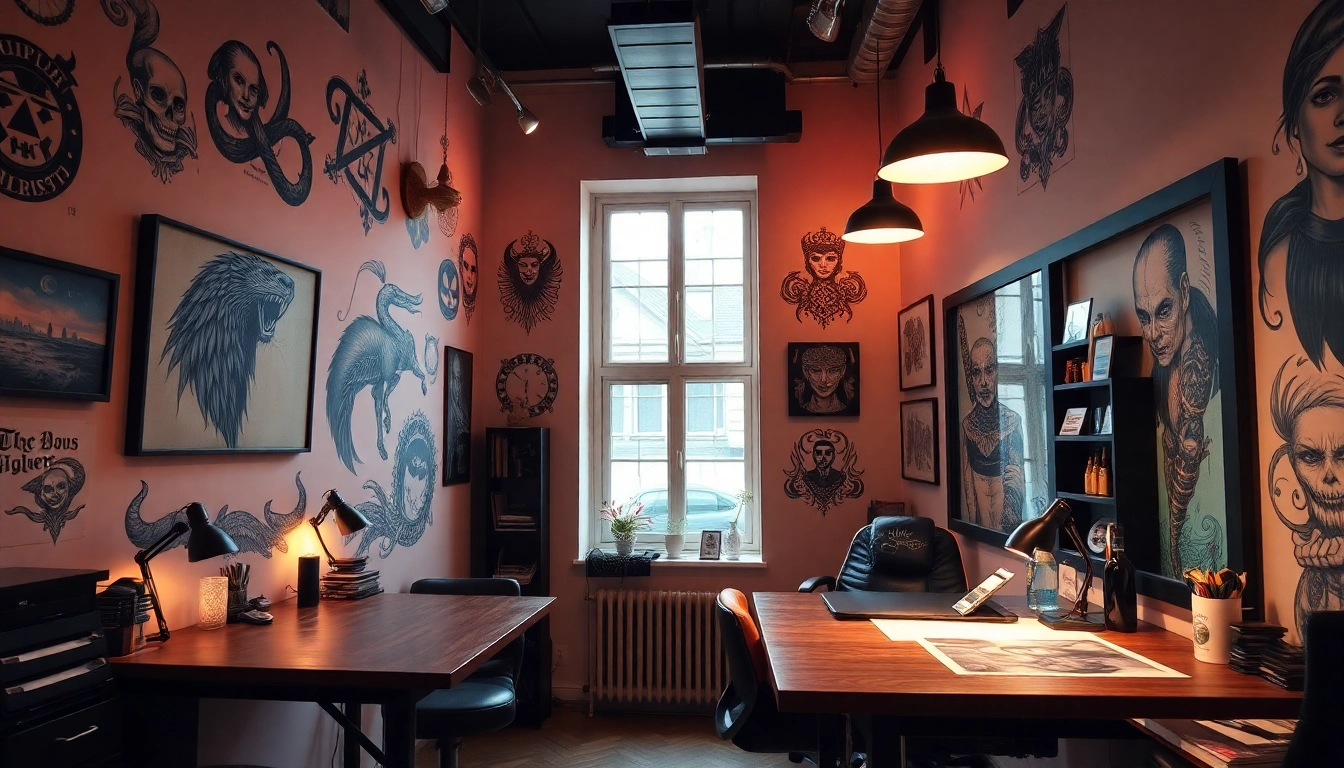 Tattoo Studio München bietet kreative Kunstwerke von talentierten Künstlern in einer einladenden Atmosphäre.