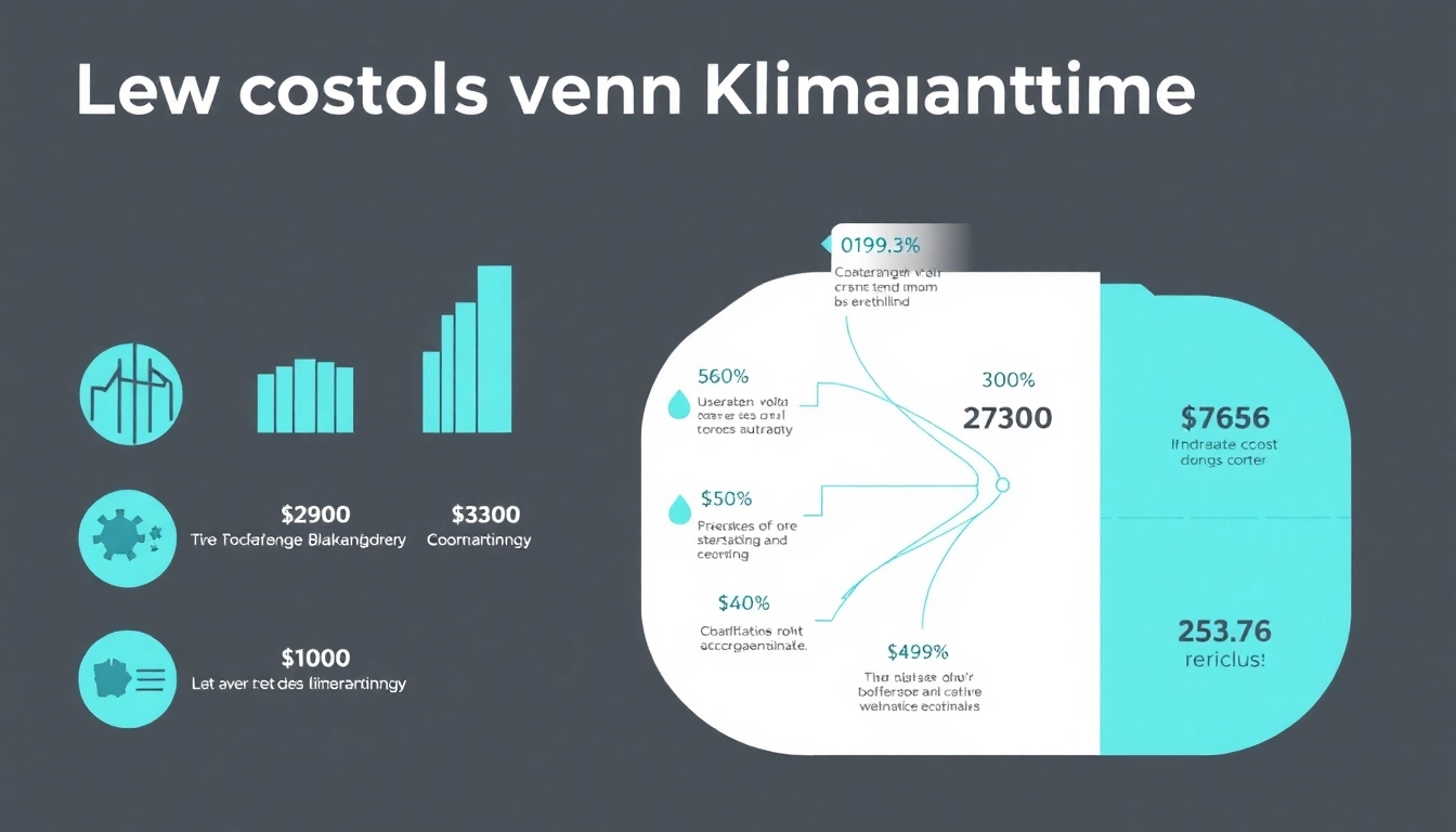 Kosten für Klimaanlagen: Preisübersicht für Split- und Multisplit-Klimageräte in verschiedenen Preisklassen.
