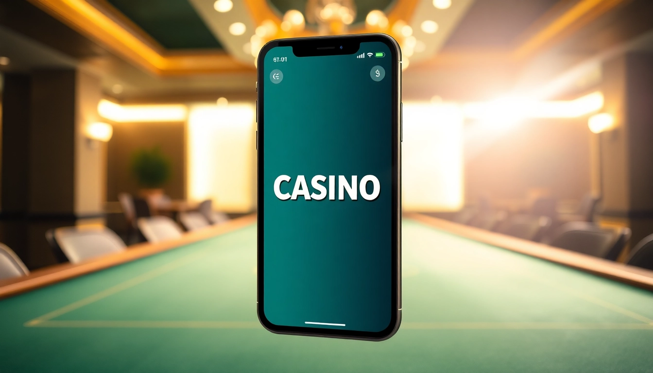 Entdecken Sie die beste Casino App in Deutschland auf einem Smartphone, um aufregende Spiele und Gewinnmöglichkeiten zu erleben.