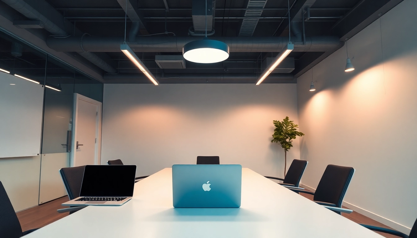 Beratende Gespräche über Unternehmensberatung in einem modernen Büro mit Fokus auf hohe Professionalität.