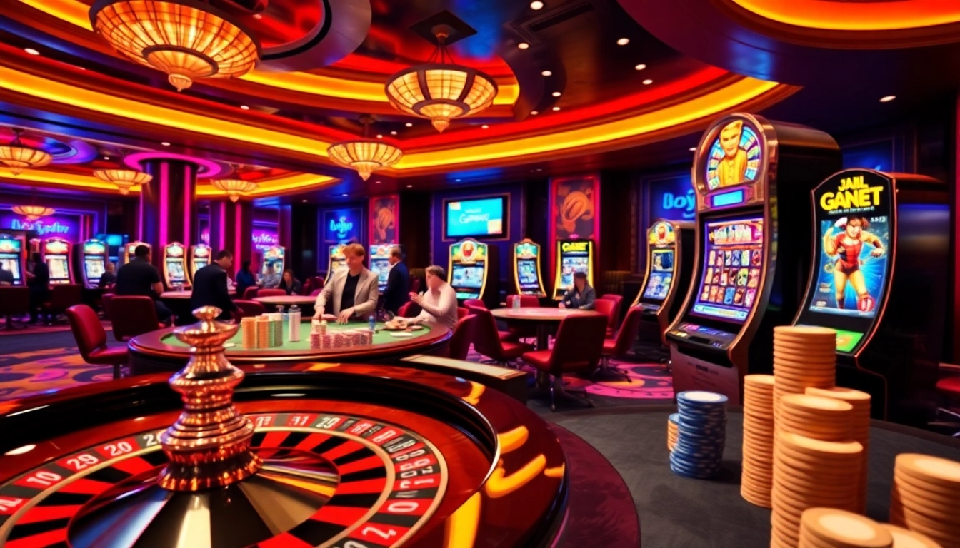 Engaging players at a roulette table in a lively casino environment for https://gg88.ltd/ gaming excitement.