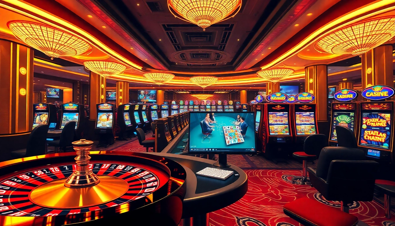 Experimentează emoția Casino online germania cu elemente vibrante de jocuri de ruletă și poker.