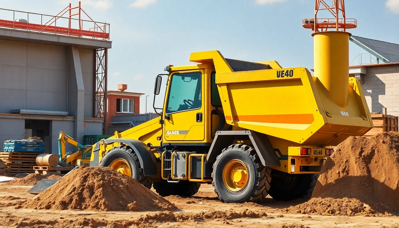 Bagger leihen Celle preis: Auf einer Baustelle in Celle wird ein Bagger verwendet, um Erde effizient auszugraben.