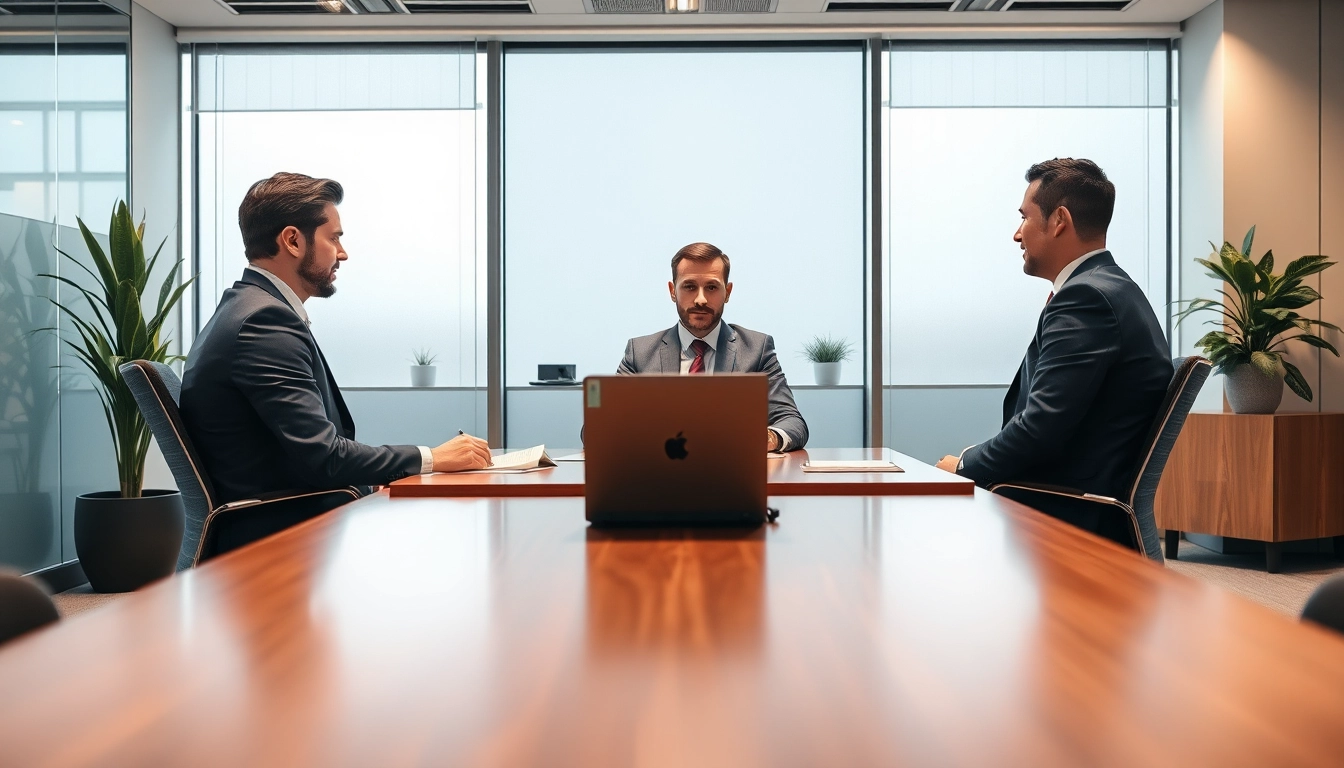 Headhunter Nürnberg engagiert sich in einem Gespräch mit einem Kandidaten, um die besten Talente zu finden.