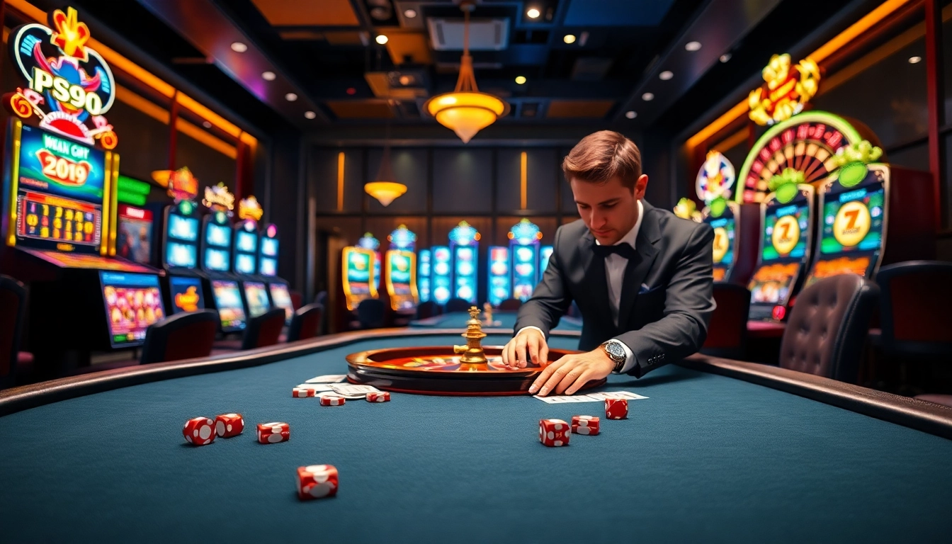 Experience thrilling action at PS99 COM with vibrant casino tables and exciting games.