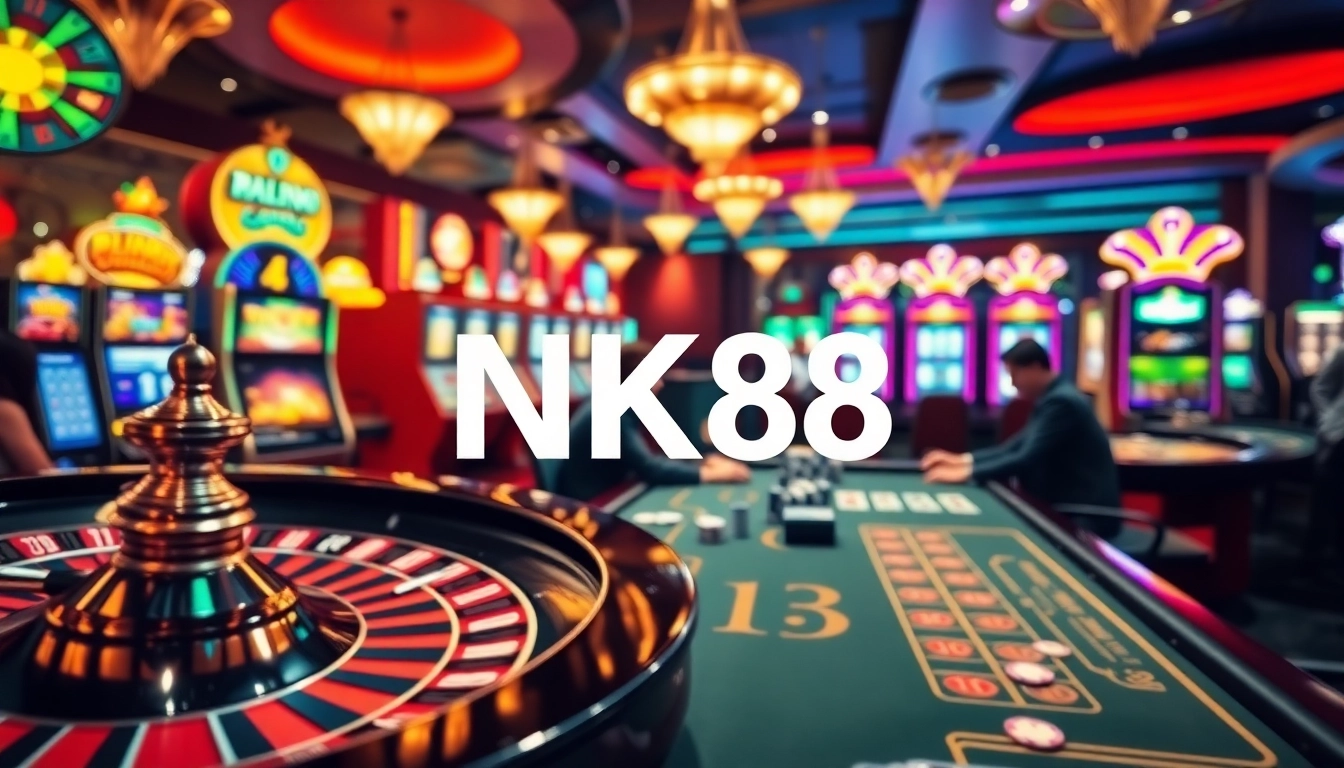 Experience the excitement at NK88 with vibrant casino games and high-stakes action.