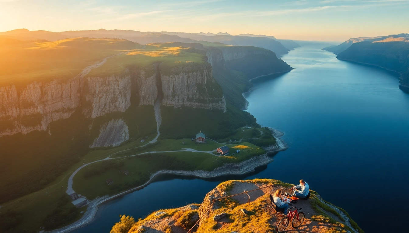 Erkunde Skandinavien-Reisetipps mit atemberaubenden Blicken auf norwegische Fjorde und Familienabenteuern.