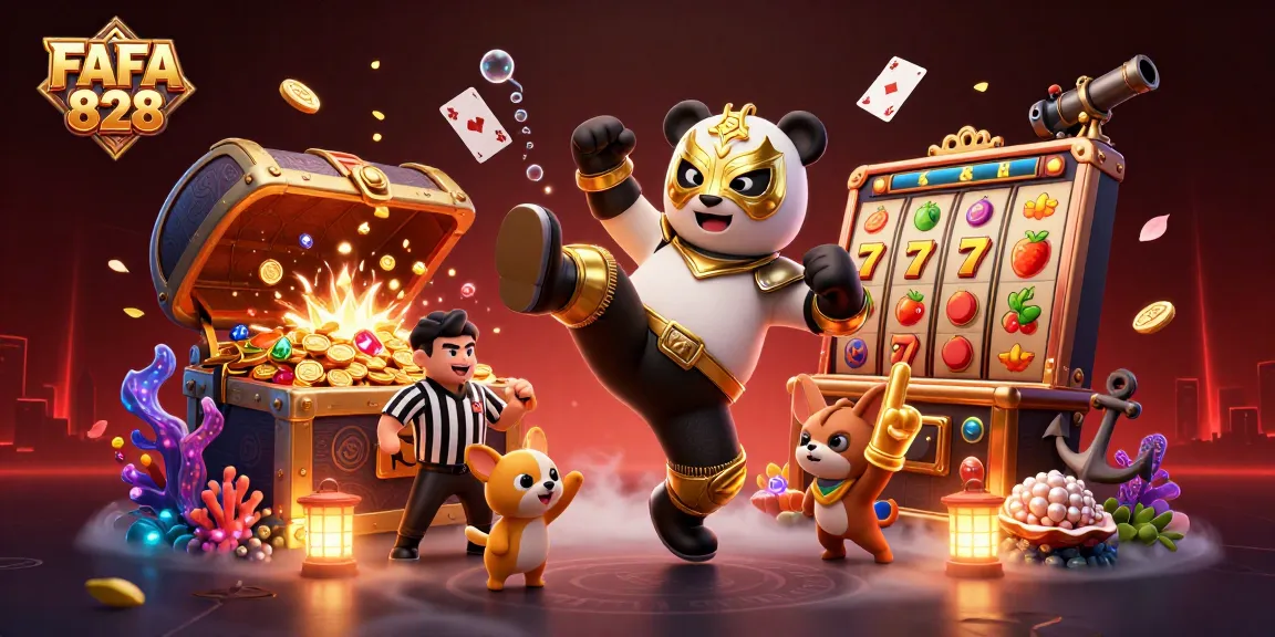 Engage with thrilling slot games at FAFA 828 featuring lively 3D characters and dynamic action.